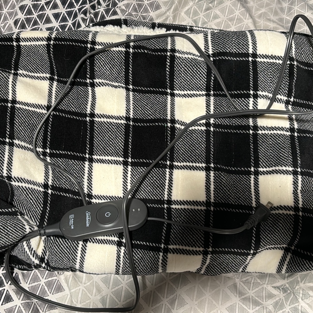 sunbeam heated blanket
